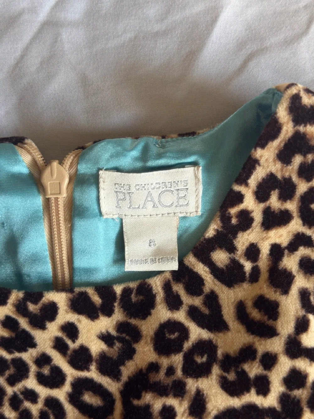 Y2K Inspired Leopard Print Dress with Bows